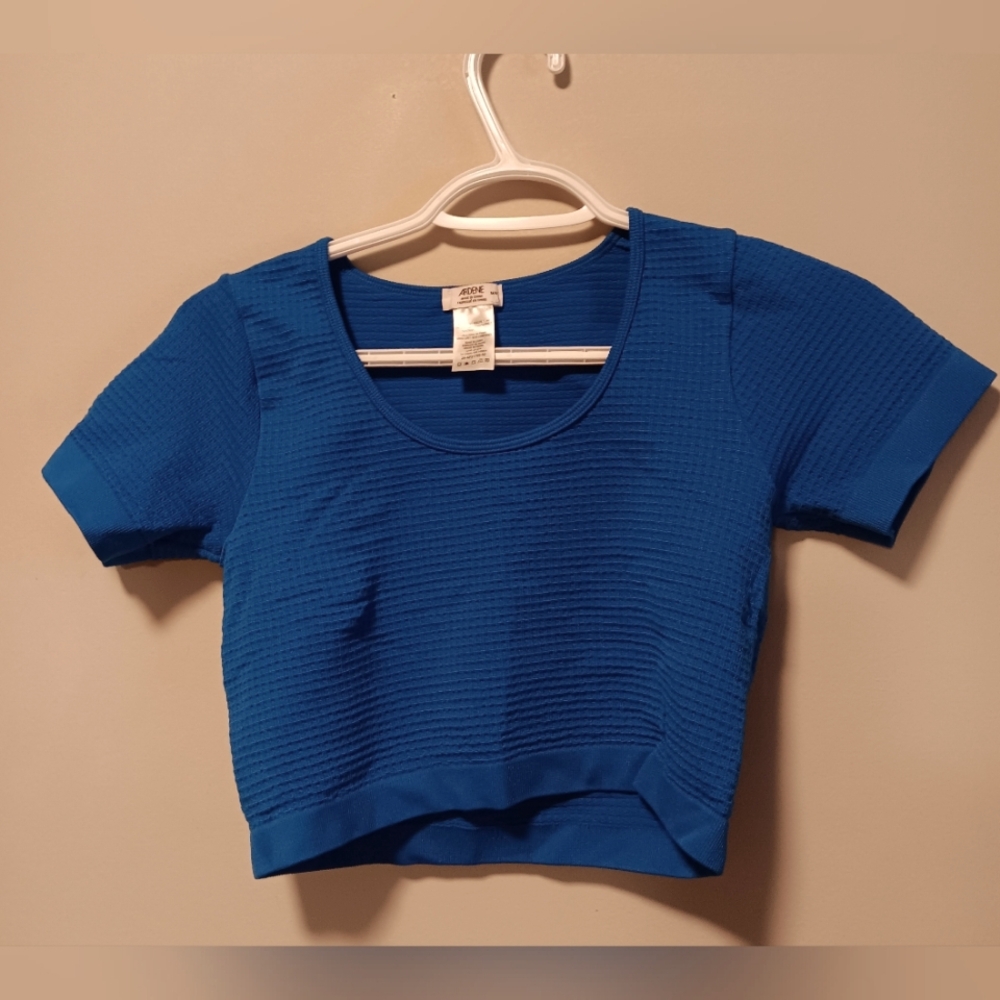 Blue Ardene Activewear Top Size M